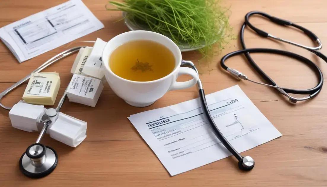 Cuidados e contraindicações no consumo do chá de erva doce