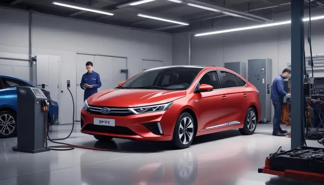 Cuidados e manutenção dos carros elétricos BYD