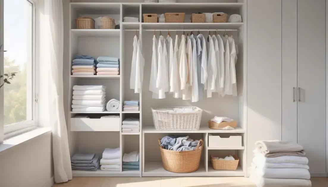 Cuidados e prevenção para manter a roupa branca sempre limpa