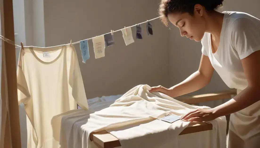 Cuidados importantes para evitar danificar a roupa durante a limpeza